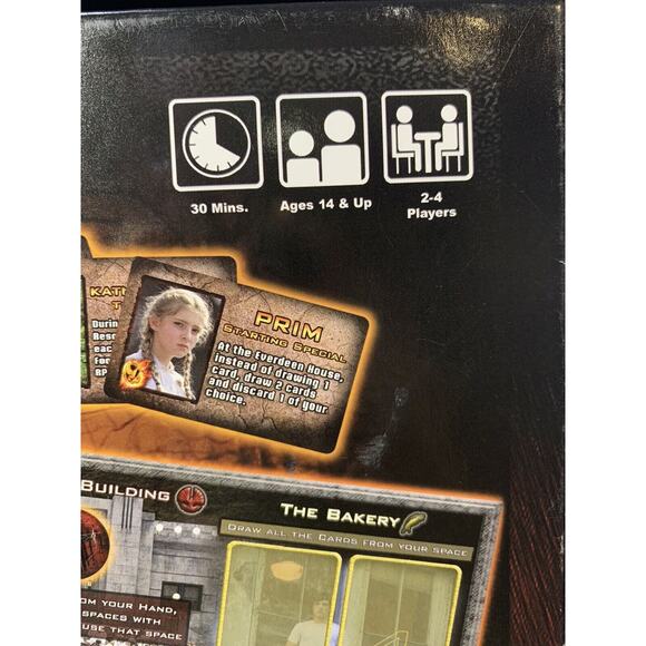 Hunger Games District 12 Game Board Strategy Factory Sealed 2012 Lions Gate New - Picture 3 of 9
